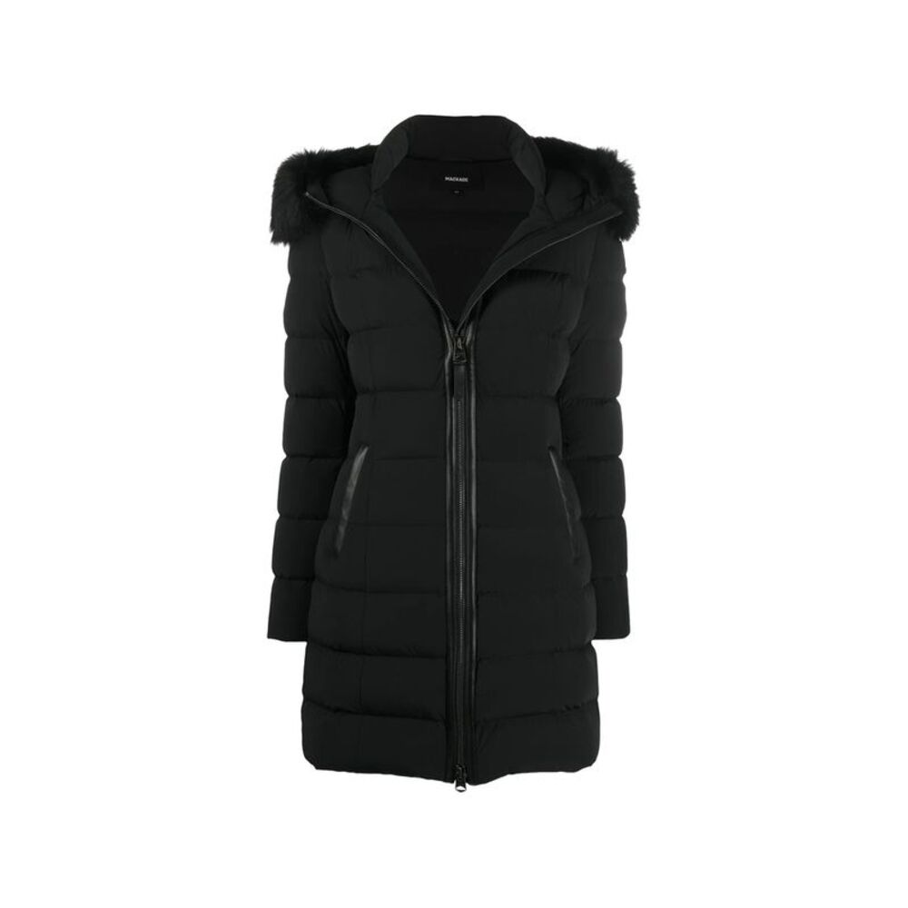 Mackage Black Coats - Faux Fur Coats Women